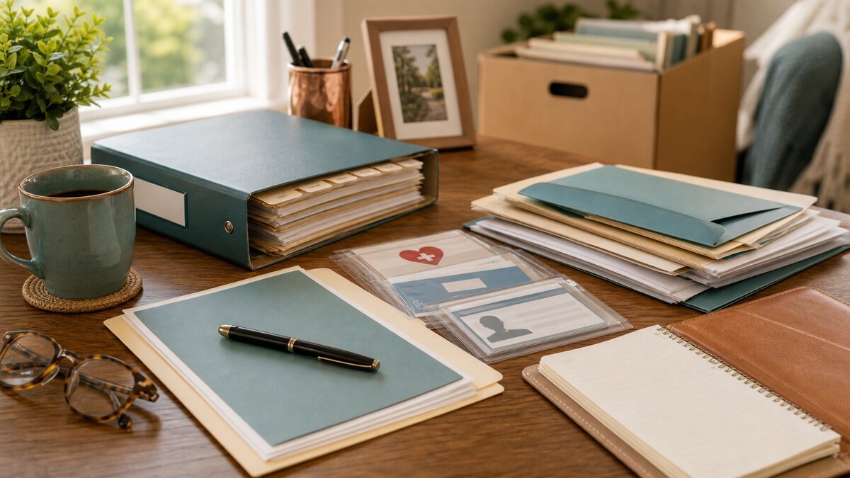 Retirement move document organization cover image