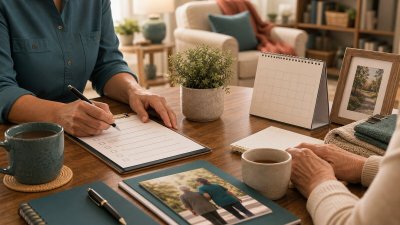 Private caregiver hiring checklist cover image
